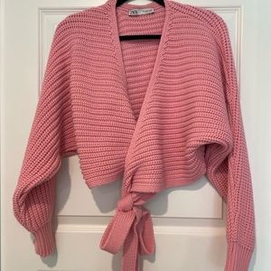 Zara pink sweater